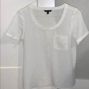 Basic White Work Blouse